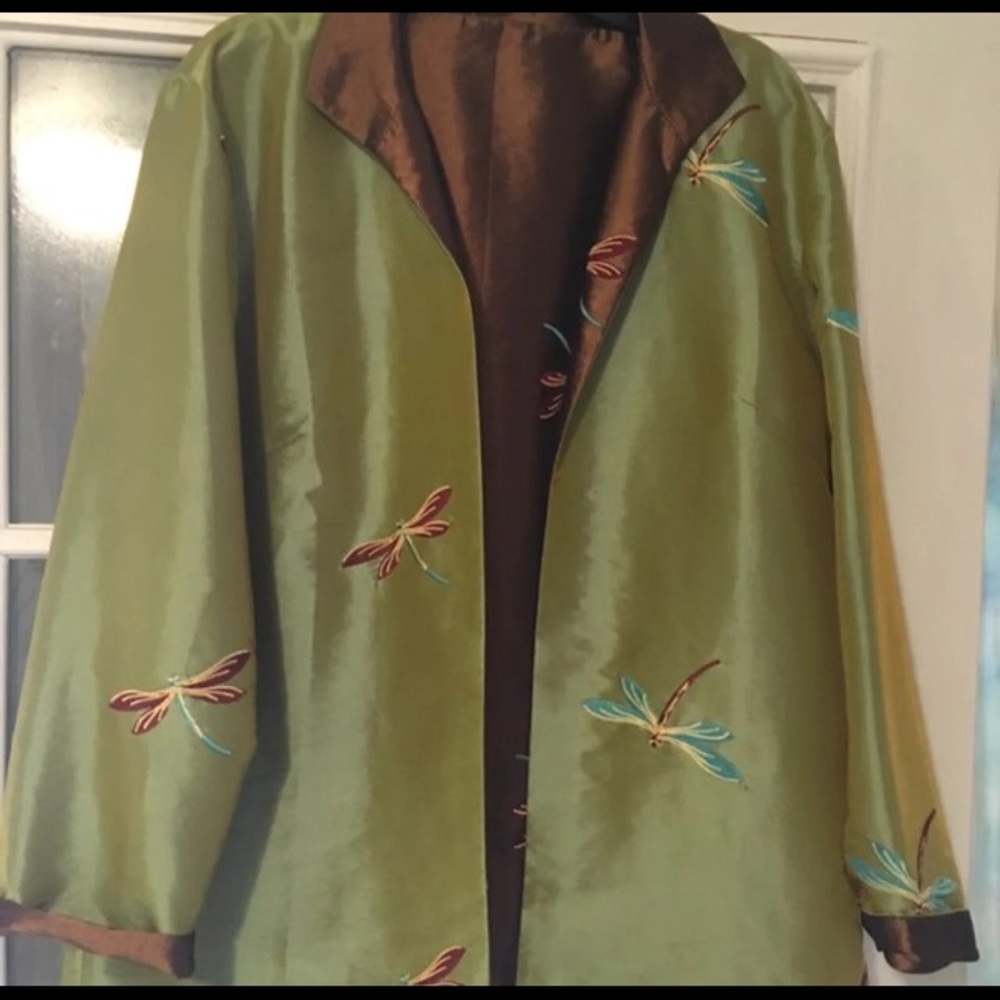 Vintage Size 10 reversible jacket